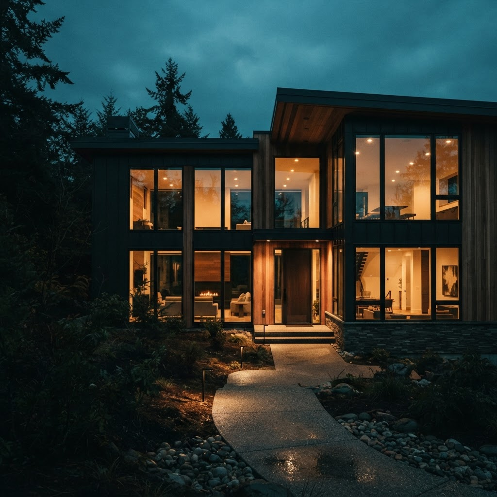 Residential home exterior